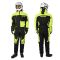 Комбинезон для снегохода HIZER №1 black-yellow (текстиль) (XL)