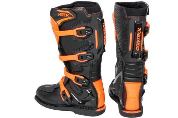 Мотоботинки HIZER X2401 orange (р. 45)