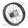 Обод задний 12" (1,85-R12 d=15mm) сталь/черный (4х99,5х76/4х92х76, диск/звезда) Обод задний 12" (1,85-R12 d=15mm) сталь/черный (4х99,5х76/4х92х76, диск/звезда)