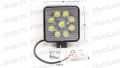 Фара 27w 9x3w LED квадратная Фара 27w 9x3w LED квадратная