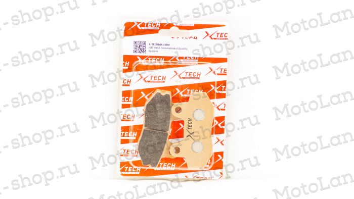 Колодки тормозные дисковые №1 X-TECH (semi-metallic) полуметаллические