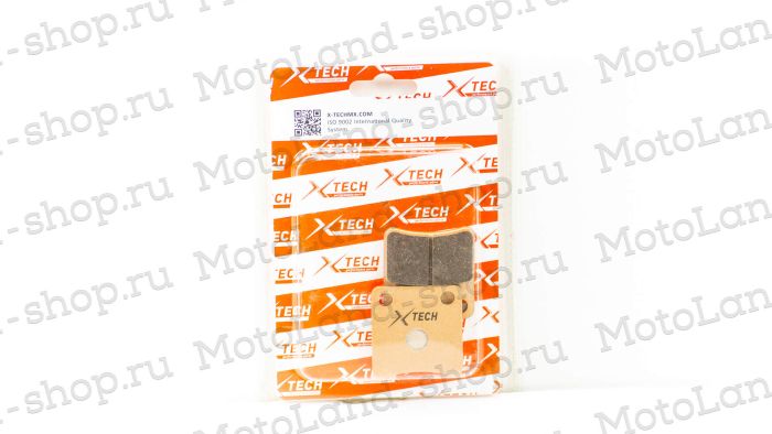 Колодки тормозные дисковые №9 X-TECH (semi-metallic) полуметаллические
