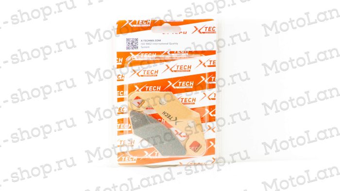 Колодки тормозные дисковые №15 X-TECH (less-metallic) медь