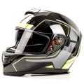 Шлем мото интеграл HIZER J5318 №1 (XL) black/yellow (2 визора) Шлем мото интеграл HIZER J5318 №1 (XL) black/yellow (2 визора)