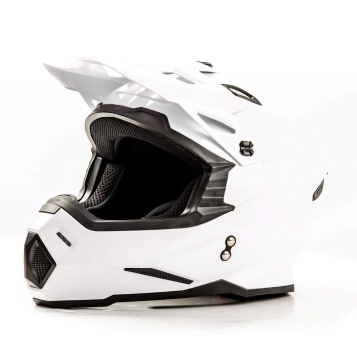 Шлем мото кроссовый HIZER J6801 №2 (L) white