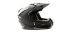 Шлем мото мотард HIZER J6802 №3 (XL) matt black (2 визора)