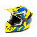 Шлем мото кроссовый GTX 633 №1 (L) FLUO YELLOW/BLUE BLACK Шлем мото кроссовый GTX 633 №1 (L) FLUO YELLOW/BLUE BLACK