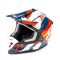 Шлем мото кроссовый GTX 633 №3 (XL) BLUE/RED WHITE