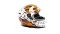 Шлем мото интеграл GTX 578 №6 (S) WHITE/FLUO ORANGE RED BLACK