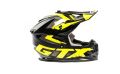 Шлем мото кроссовый GTX 633 №8 (XL) BLACK/FLUO YELLOW GREY Шлем мото кроссовый GTX 633 №8 (XL) BLACK/FLUO YELLOW GREY