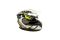 Шлем мото интеграл HIZER B5162 №3 (M) black/lemon