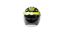 Шлем мото открытый HIZER J228 №1 (M) black/neon yellow