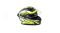 Шлем мото модуляр HIZER J5906 №1 (S) black/neon yellow (2 визора)