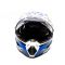 Шлем мото кроссовый HIZER J6801 №6 (XL) white/blue