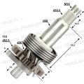 Вал кикстартера в сборе 250 166MM M7 2str LONCIN Вал кикстартера в сборе 250 166MM M7 2str LONCIN