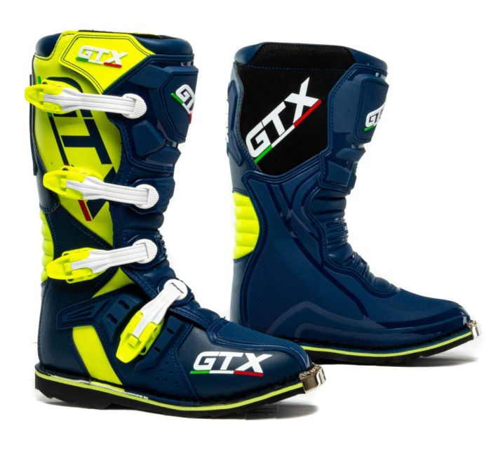 Мотоботы GTX MX №1 blue/green (р. 43)