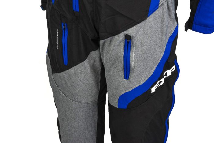 Комбинезон для снегохода FXR Maverick Lite №2 blue (текстиль) (XL)