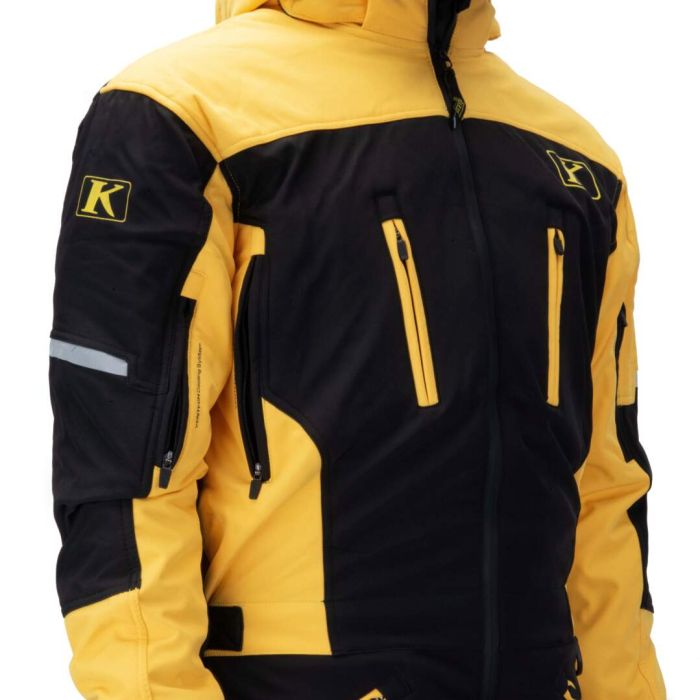 Комбинезон для снегохода KLIM №3 yellow (текстиль) (L)