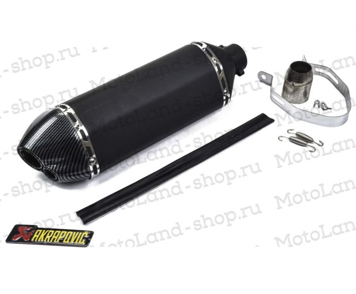 Глушитель AKRAPOVIC №16 черный