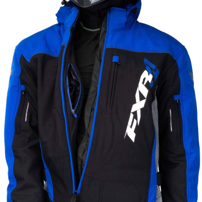 Комбинезон для снегохода FXR Maverick Lite №2 blue (текстиль) (S)