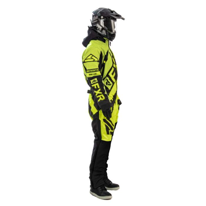 Комбинезон для снегохода FXR CX №4 gray-yellow (текстиль) (XXL)