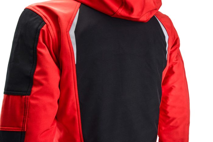 Куртка для снегохода KLIM KOMPOUND №1 black-red (текстиль) (XXL)