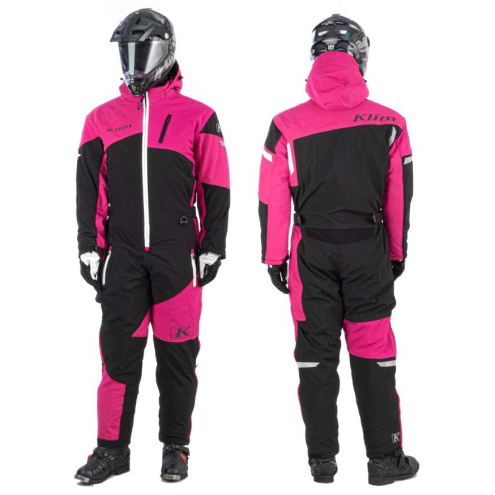 Комбинезон для снегохода (женский) KLIM SHREDSA ONE-PIECE №5 pink (текстиль) (S)