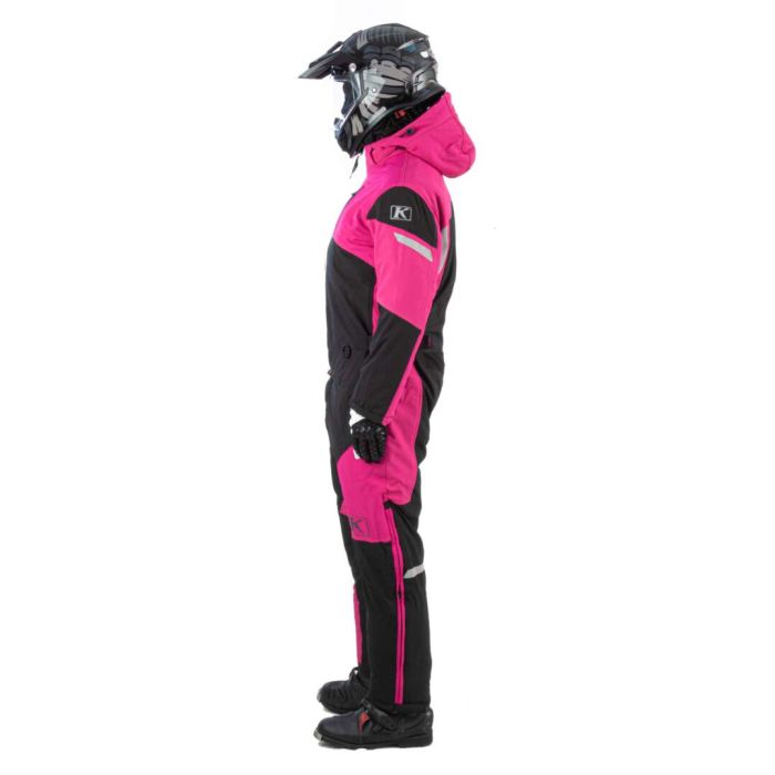 Комбинезон для снегохода (женский) KLIM SHREDSA ONE-PIECE №5 pink (текстиль) (S)