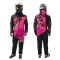 Комбинезон для снегохода (женский) GTX №5 black-pink (текстиль) (L)