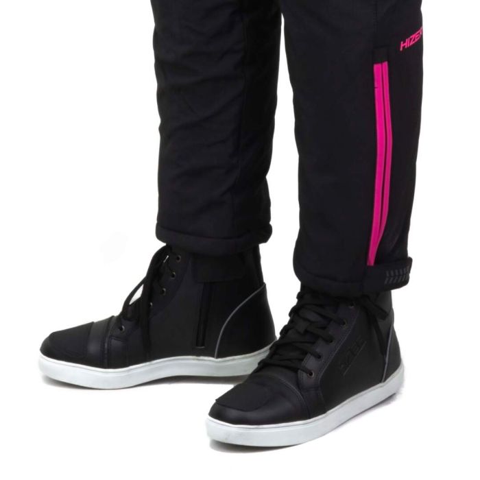 Комбинезон для снегохода (женский) HIZER №4 black-gray (текстиль) (S)