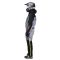 Комбинезон для снегохода HIZER №3 black-gray (текстиль) (XXL)