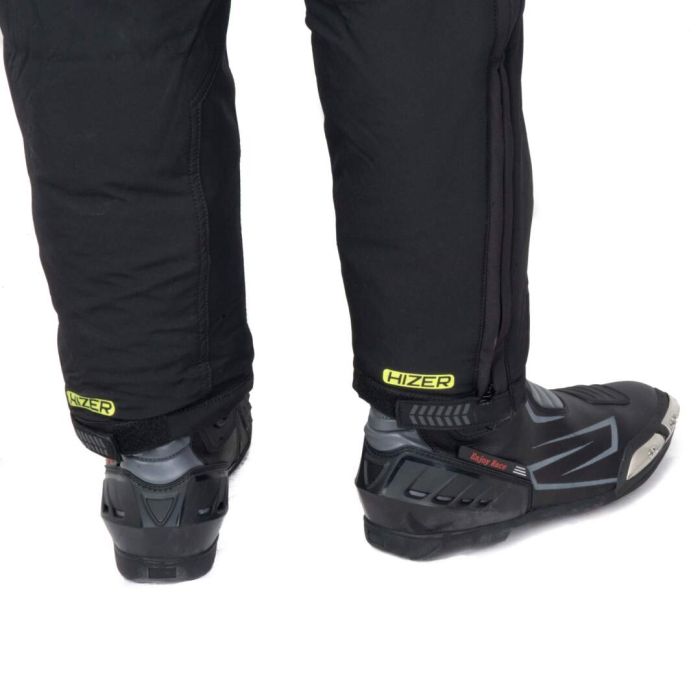Комбинезон для снегохода HIZER №1 black-yellow (текстиль) (XL)
