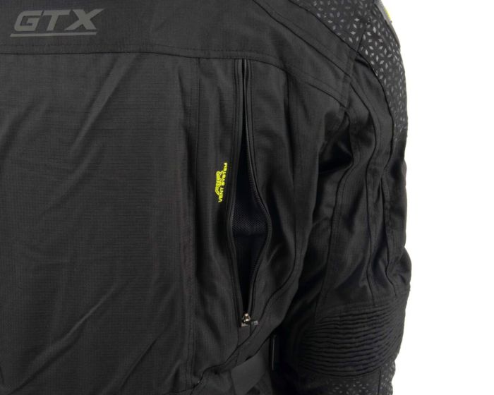 Куртка мотоциклетная (текстиль) GTX EJ-2402 BLACK (XL)