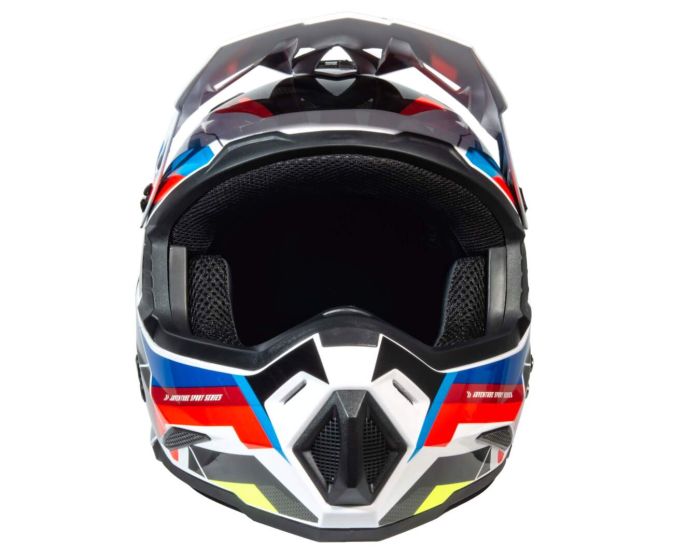 Шлем мото кроссовый HIZER J6801 №8 (XL) ADVENTURE