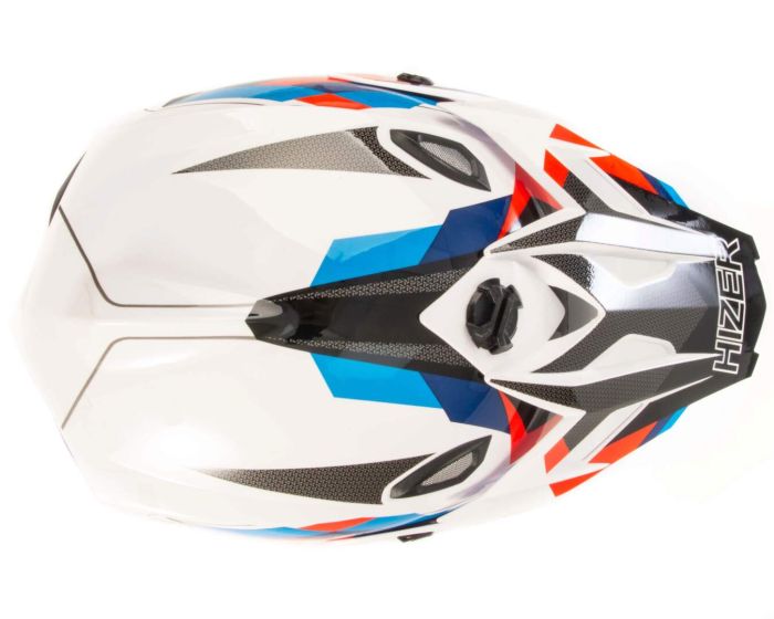 Шлем мото кроссовый HIZER J6801 №8 (XL) ADVENTURE