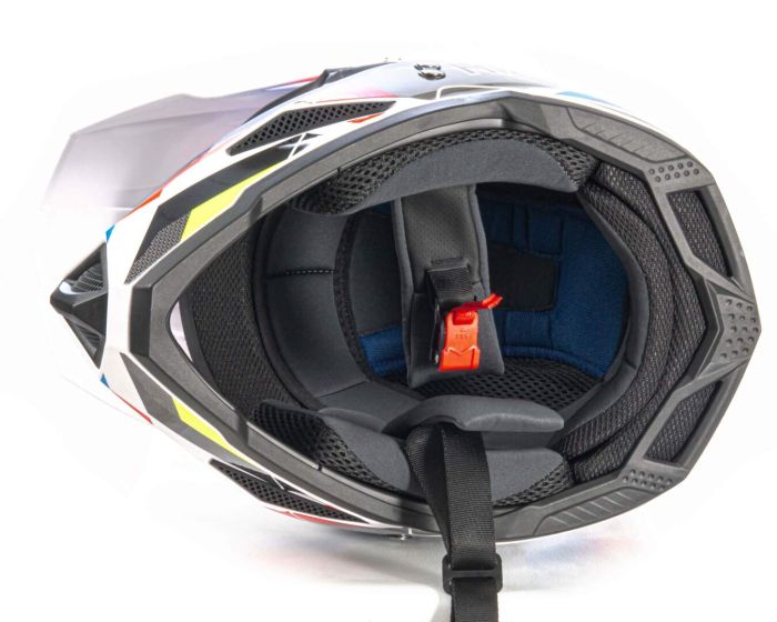 Шлем мото кроссовый HIZER J6801 №8 (XL) ADVENTURE