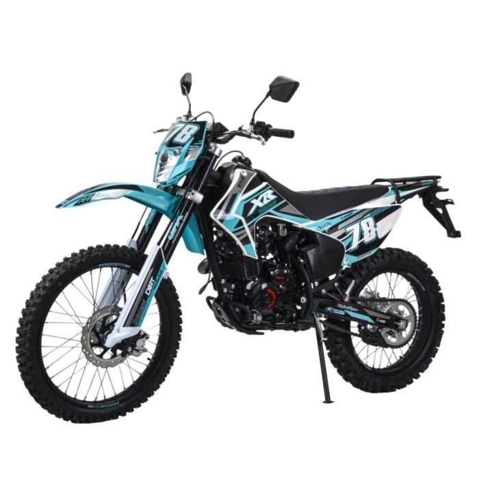 Мотоцикл Кросс Motoland XR300 LITE (175FMM) с ПТС синий