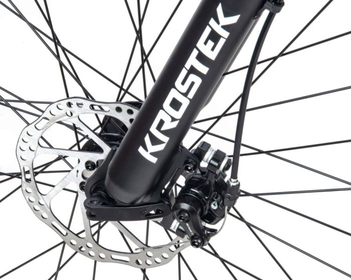 Велосипед 27.5" KROSTEK LEVEL 2701 (рама 17.5'') серебро