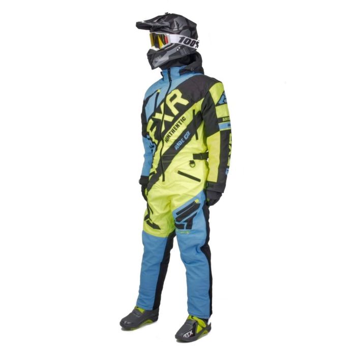 Комбинезон для снегохода FXR CX №7 sky-blue (текстиль) (XXL)